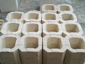 Electric fused zirconia corundum octagonal tube brick